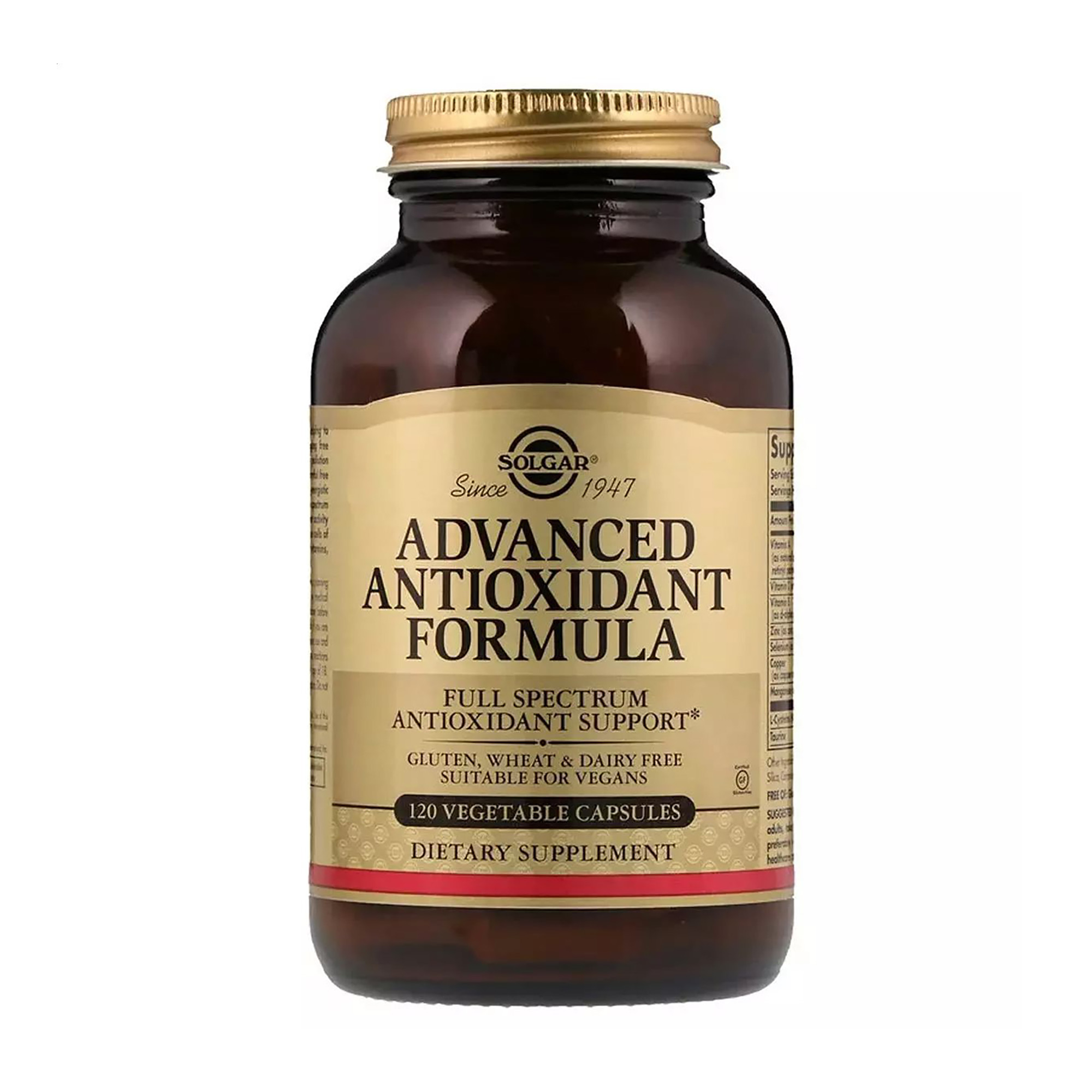 Антиоксидантна формула Solgar Advanced Antioxidant Formula, 120 капсул